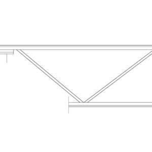 M_K-連續橫木托樑-側面