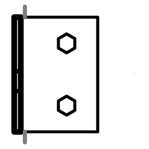 M_L-角度螺栓連接 3-立面