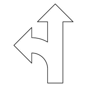 M_方向箭頭 - 直線和轉向
