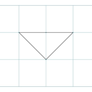 M_三角形棋盤 (彎曲) 表面