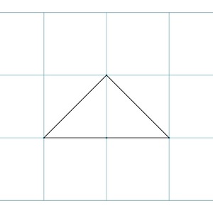 M_三角形階梯 (彎曲) 表面