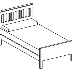 M_床-具床頭與床尾護欄
