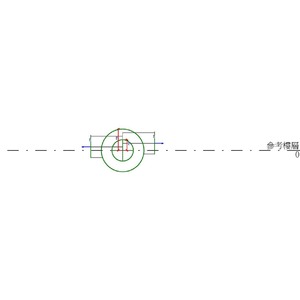 M_圓形轉接頭側向交叉 - 180 度 - DTL