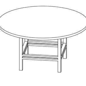 M_圓形餐桌