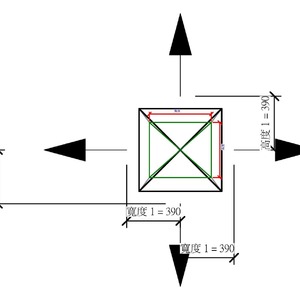 M_供氣分佈口 - 矩形面矩形頸