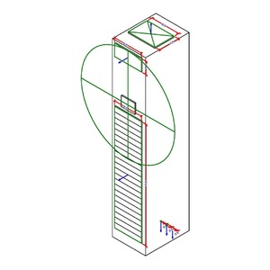 M_風機盤管機組 - 直立 - 堆疊