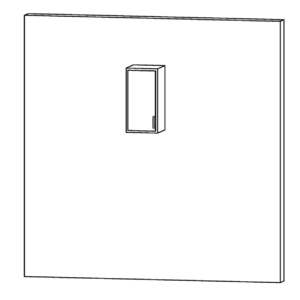 M_上層櫥櫃-單門-牆