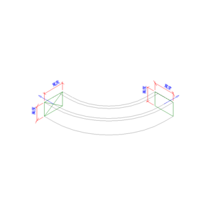 梯形電纜線架-水平彎曲_V18