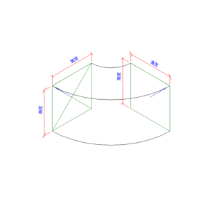 矩形中半徑彎曲-滑動接頭_V18