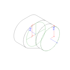 圓形滑軌分支-滑動接頭_V18