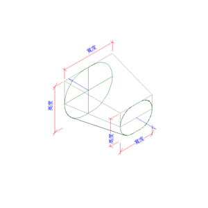 橢圓同心錐形-滑動接頭_V18