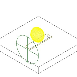 M_嵌壁式直接-間接照明 - 非對稱