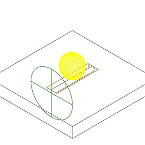 M_嵌壁式直接-間接照明 - 對稱