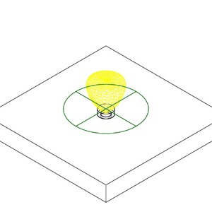 M_層板燈 - 扁圓
