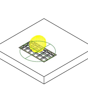 M_螢光燈管槽 - 拋物線狀矩形