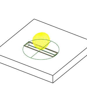 M_螢光燈管槽 - 晶體狀
